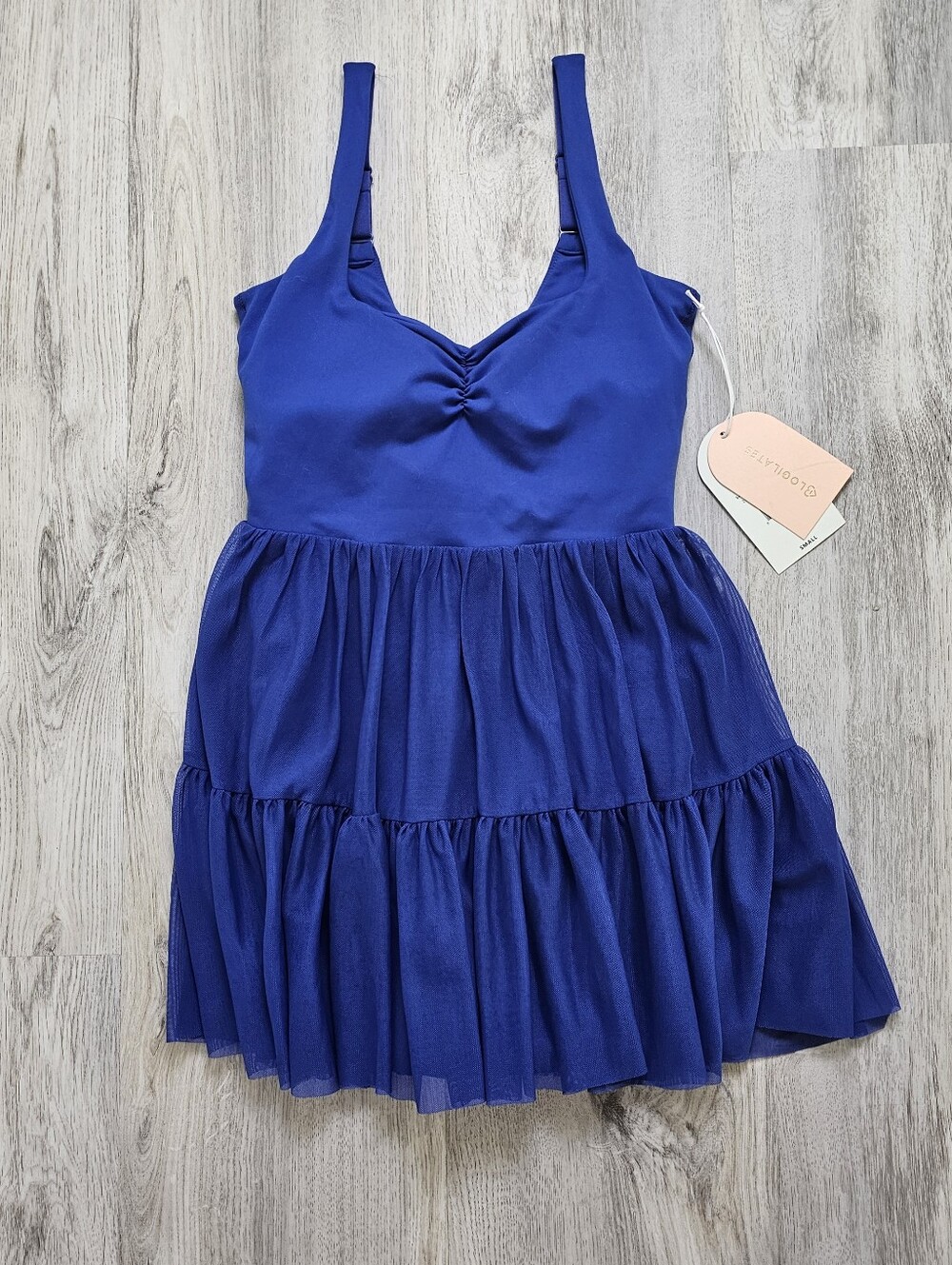 New Popflex Blogilates Sweetheart Babydoll Athletic Dress